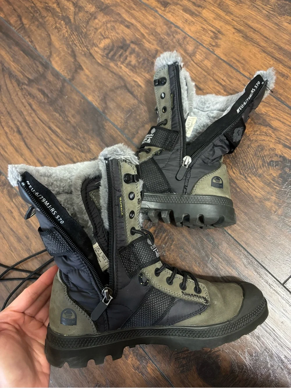 Palladium Destiny 2 Europa Tactical Boots size 5.5